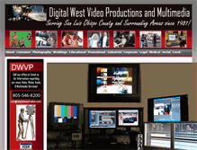 Tablet Screenshot of digitalwestvideo.com